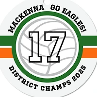 Volleyball Round Metal Personalized Ornament, Custom Text for only USD 17.99 | Hallmark