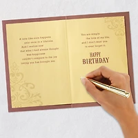 Our Love Is Once in a Lifetime Romantic Birthday Card for only USD 8.99 | Hallmark