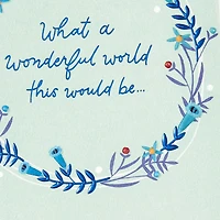 What a Wonderful World This Would Be Thank-You Card for only USD 4.59 | Hallmark