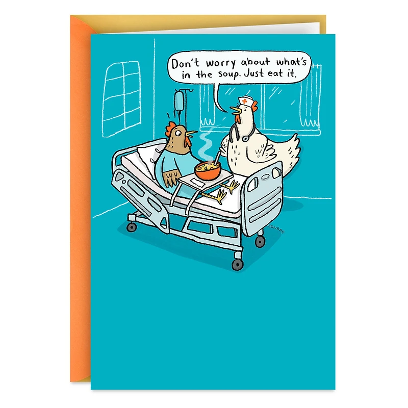 Just Eat It Funny Get Well Card for only USD 3.99 | Hallmark