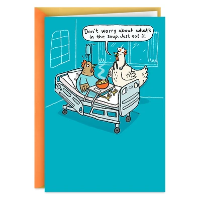 Just Eat It Funny Get Well Card for only USD 3.99 | Hallmark