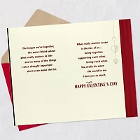 You Mean the World to Me Romantic Valentine's Day Card for Him for only USD 6.99 | Hallmark