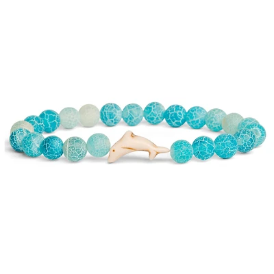 Fahlo Aqua Blue Dolphin Odyssey Bracelet for only USD 18.99 | Hallmark