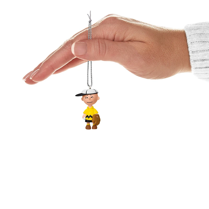 Mini The Peanuts® Gang Playing Catch Ornaments, Set of 2 for only USD 24.99 | Hallmark