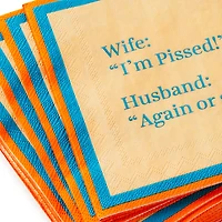 Drinks on Me Pissed Funny Party Napkins, Pack of 20 for only USD 5.99 | Hallmark