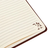 Disney Mickey Mouse Brown Faux Leather Journal for only USD 14.95 | Hallmark
