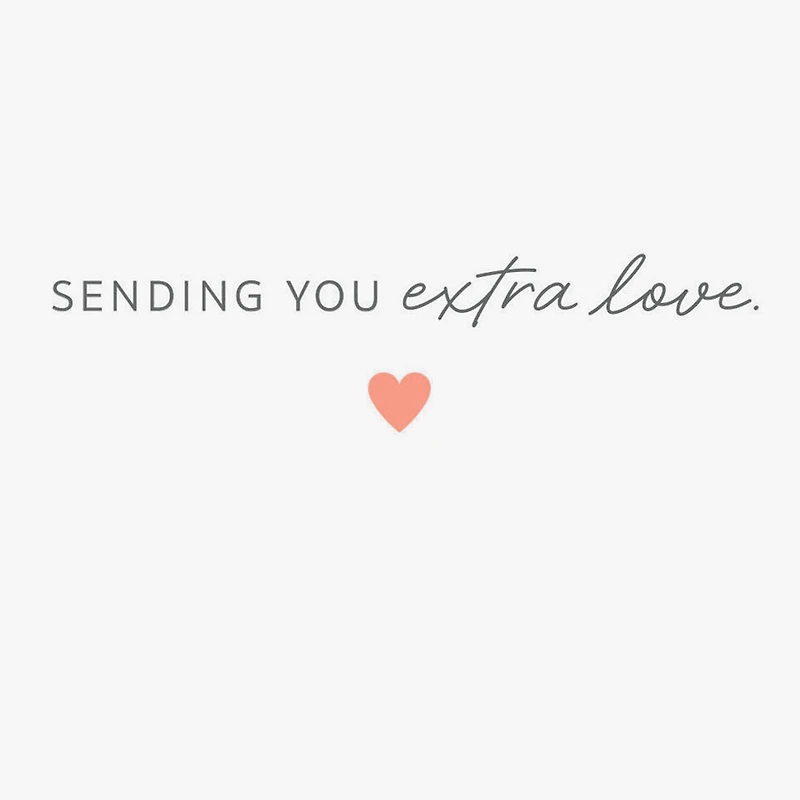 Sending You Extra Love Encouragement Card for only USD 2.99 | Hallmark