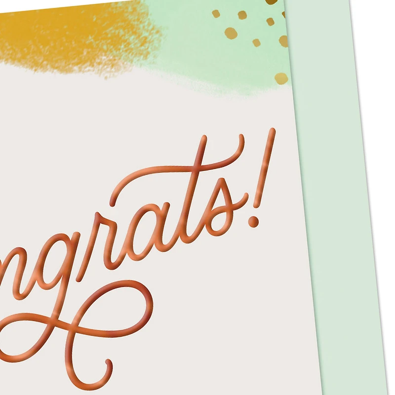 Congrats! Blank Congratulations Card for only USD 4.59 | Hallmark