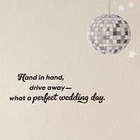Just Married Roller Skating Bride and Groom Wedding Card for only USD 4.59 | Hallmark