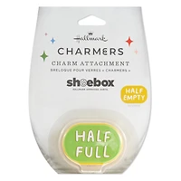 Charmers Half Full/Half Empty Funny Silicone Charm, 1.88" W for only USD 8.99 | Hallmark