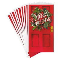 Wreath on Red Door Money Holder Christmas Cards, Pack of 10 for only USD 8.99 | Hallmark