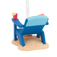 Retired and Happy Beach Chair Hallmark Ornament for only USD 14.99 | Hallmark