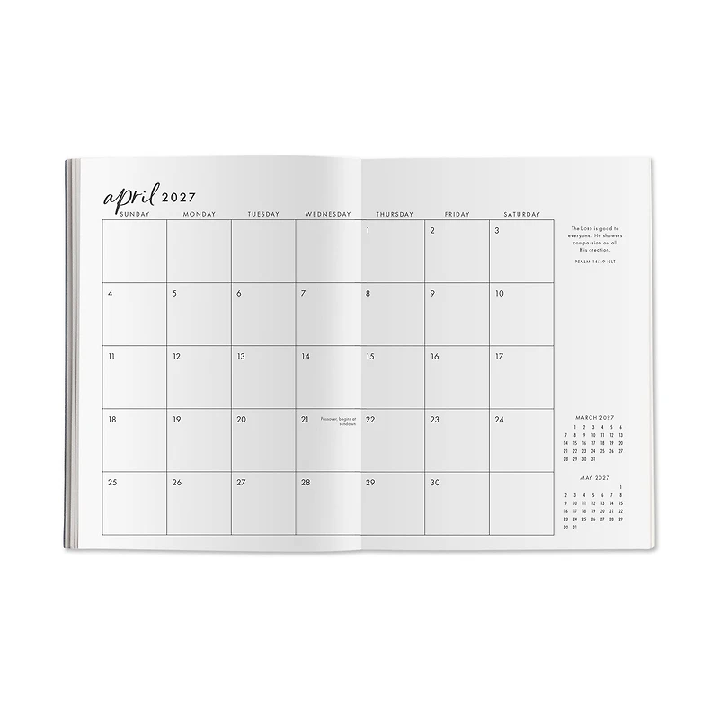 Flowers on Pale Blue 2027 Inspirational Planner, 16-Month for only USD 13.99 | Hallmark