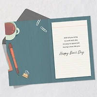 Appreciate Your Leadership, Patience and Support Boss's Day Card for only USD 3.99 | Hallmark