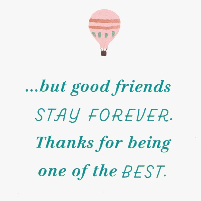 Good Friends Are Forever Birthday Card for Friend for only USD 5.99 | Hallmark