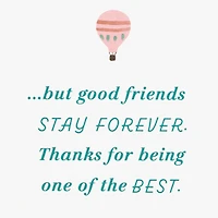 Good Friends Are Forever Birthday Card for Friend for only USD 5.99 | Hallmark