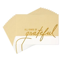 All Kinds of Grateful Blank Thank You Notes, Pack of 10 for only USD 5.00 | Hallmark