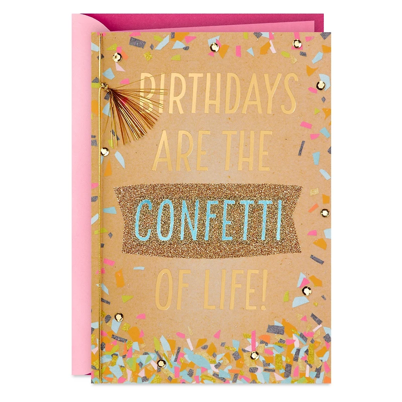 Confetti of Life Birthday Card for only USD 7.99 | Hallmark