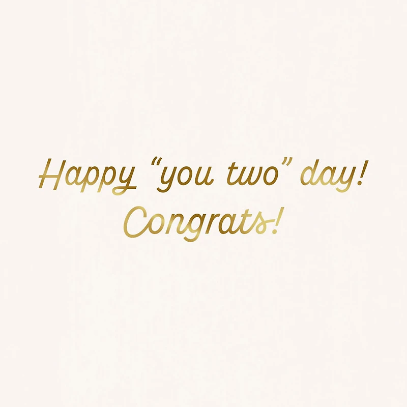 Happy I Do Day Wedding Card for only USD 2.99 | Hallmark