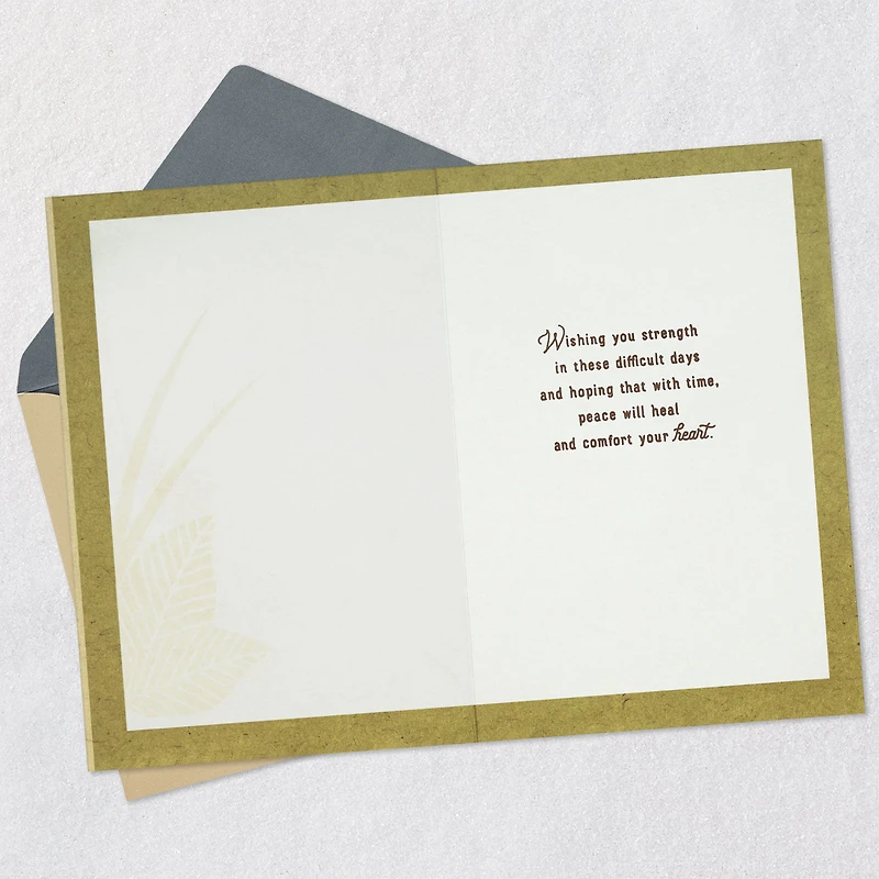 Wishing You Strength, Peace and Comfort Sympathy Card for only USD 4.59 | Hallmark
