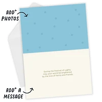 Festival of Lights Custom Hanukkah Card for only USD 4.99 | Hallmark