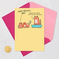 Enjoy a Little You Time Funny Mother's Day Card for only USD 3.99 | Hallmark