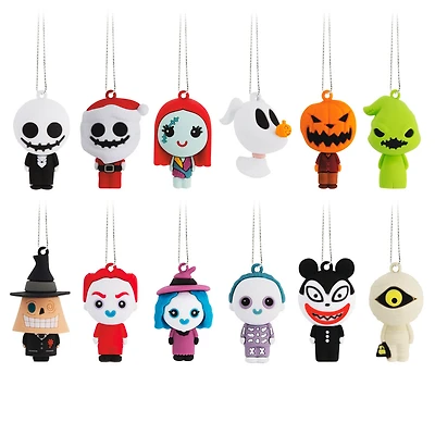 Disney Tim Burton's The Nightmare Before Christmas Hallmark Countdown Calendar Paper Tree Set With 12 Mini Ornaments for only USD 34.99 | Hallmark