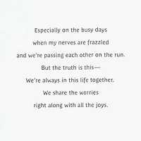 We're in This Life Together Valentine's Day Card for Husband for only USD 7.99 | Hallmark