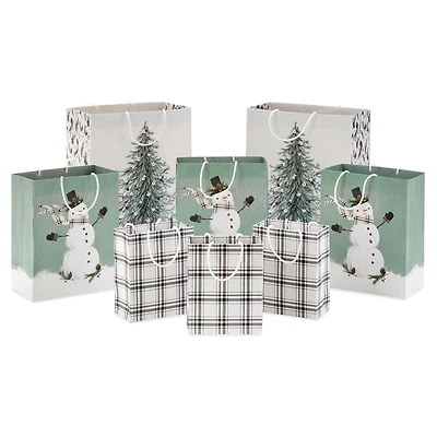 Through the Woods 8-Pack Assorted Holiday Gift Bag Bundle for only USD 12.99 | Hallmark