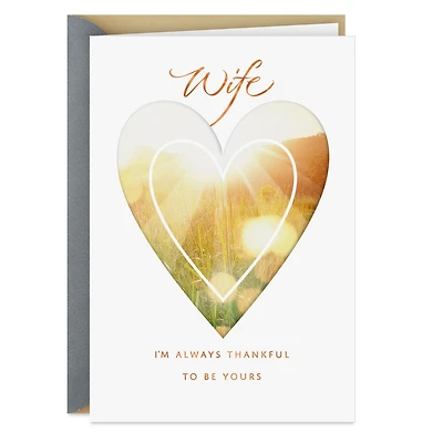 Always Thankful to Be Yours Thanksgiving Card for Wife for only USD 3.99 | Hallmark