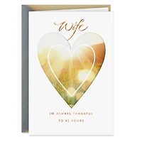 Always Thankful to Be Yours Thanksgiving Card for Wife for only USD 3.99 | Hallmark