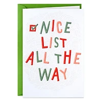 Nice List All the Way Boxed Christmas Cards, Pack of 5 for only USD 5.00 | Hallmark