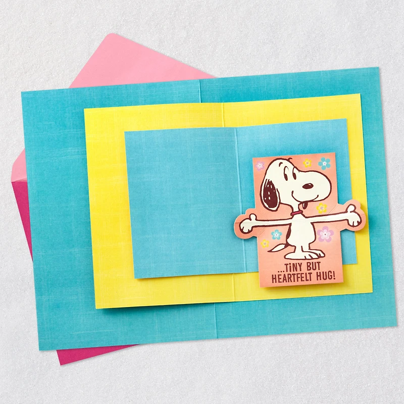 Peanuts® Tiny, Heartfelt Hug Mother's Day Card with Mini Cards for only USD 6.99 | Hallmark