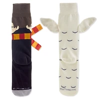 Harry Potter™ and Hedwig™ Novelty Crew Socks for only USD 22.99 | Hallmark