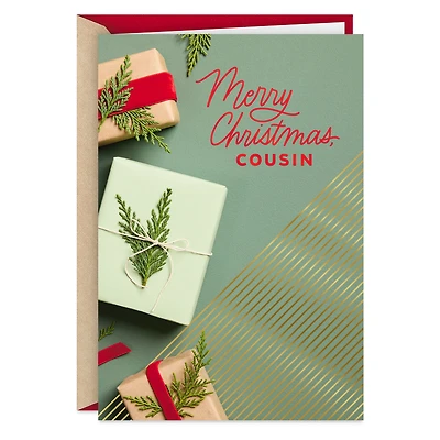 Warm Thoughts and Happy Memories Christmas Card for Cousin for only USD 3.99 | Hallmark