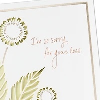I'm So Sorry for Your Loss Sympathy Card for only USD 4.99 | Hallmark