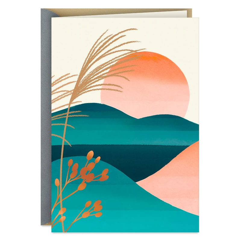 Sunset Landscape Blank Card for only USD 2.99 | Hallmark