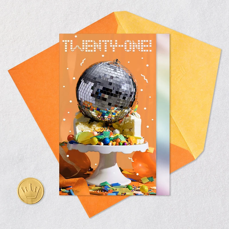 Go All Out 21st Birthday Card for only USD 4.59 | Hallmark