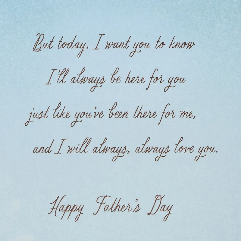 I'll Always Be Here for You Father's Day Card for Dad From Daughter for only USD 5.59 | Hallmark