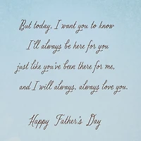 I'll Always Be Here for You Father's Day Card for Dad From Daughter for only USD 5.59 | Hallmark