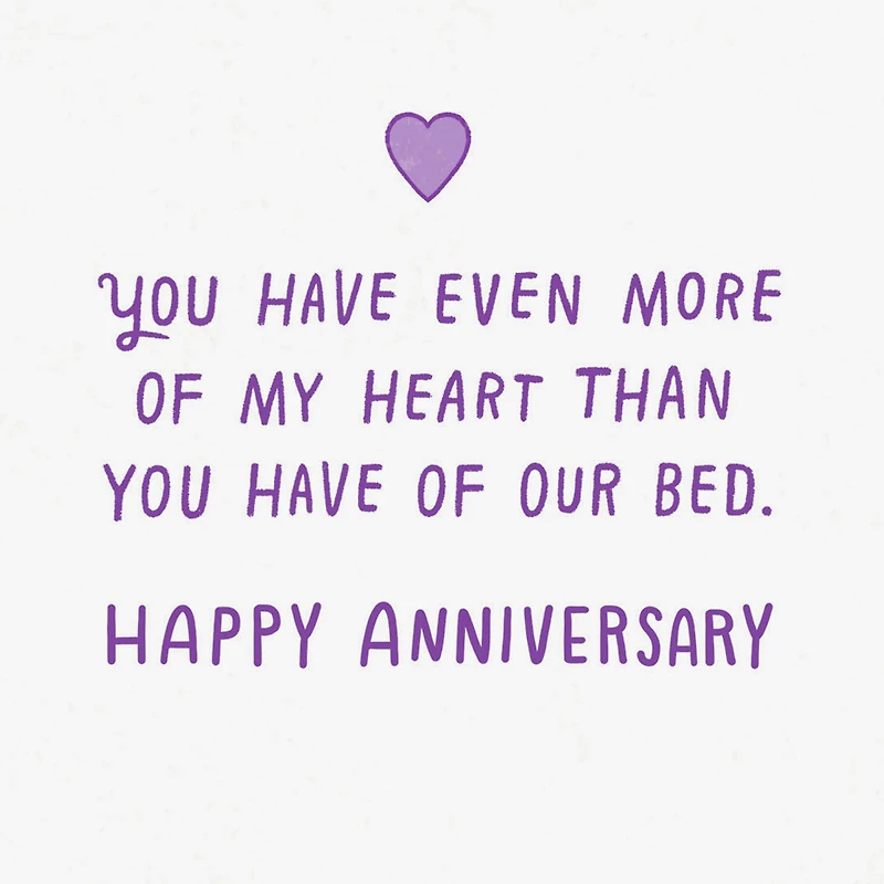 Your Side, My Side Funny Anniversary Card for only USD 4.49 | Hallmark