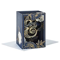 Navy and Gold Floral 3D Pop-Up Wedding Card for only USD 8.99 | Hallmark