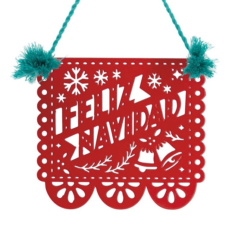 Vida Papel Picado Metal Hallmark Ornament for only USD 11.49 | Hallmark