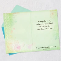 Prayers for Joy, Peace and Love Religious Thinking of You Card for Her for only USD 3.59 | Hallmark