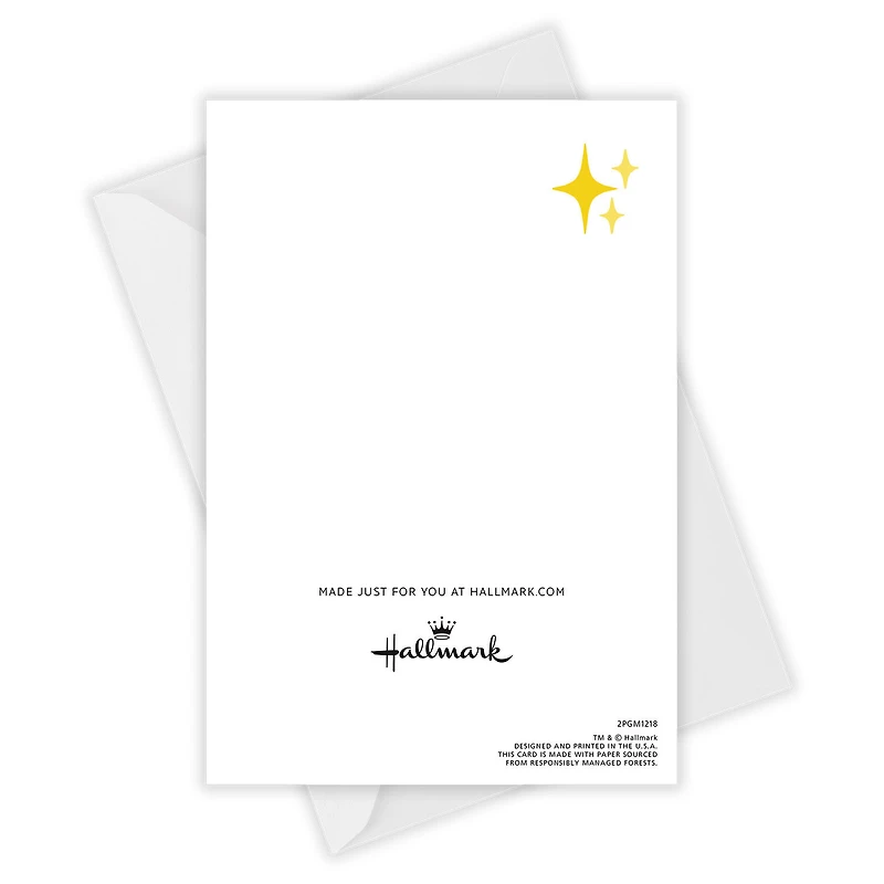 Personalized White Outline Photo Card for only USD 4.99 | Hallmark