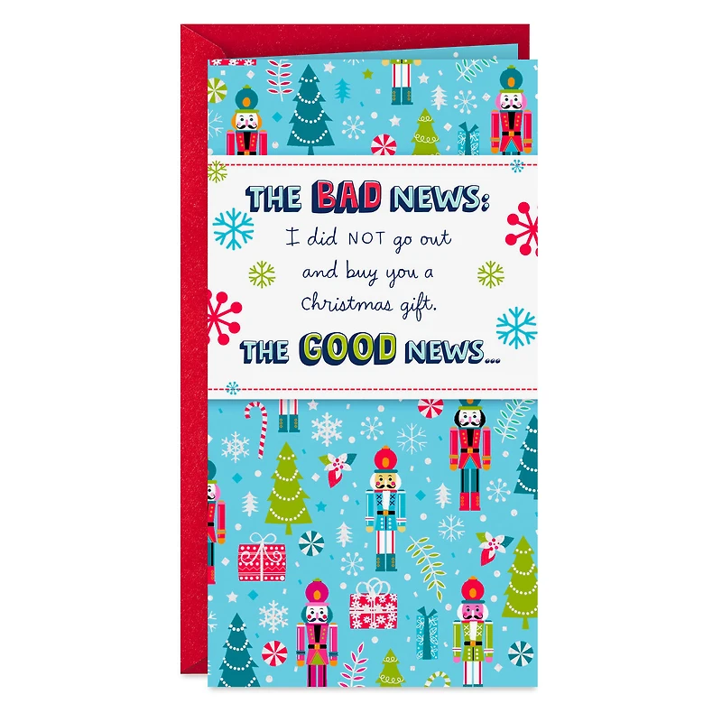 Bad News and Good News Money Holder Christmas Card for only USD 2.00 | Hallmark