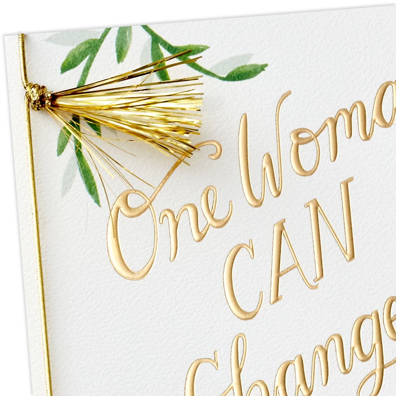 One Woman Can Change the World Graduation Card for only USD 7.59 | Hallmark