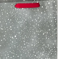 13" Dots of Snow on Gray-Green Large Holiday Gift Bag for only USD 4.49 | Hallmark