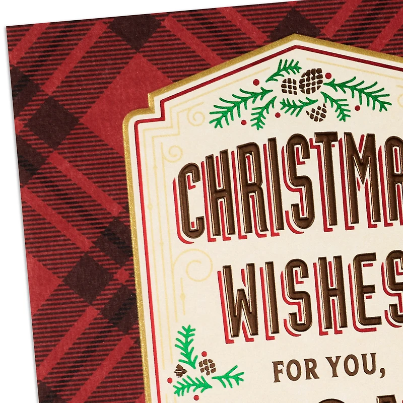 Wishing You Happiness, Success and Love Christmas Card for Son for only USD 6.99 | Hallmark