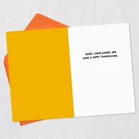 Avoid the Complainers Funny Thanksgiving Card for only USD 3.49 | Hallmark